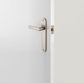 Door TRA14864 Lever Osaka Oval Latch Pair Satin Nickel H240xw40xp55mm
