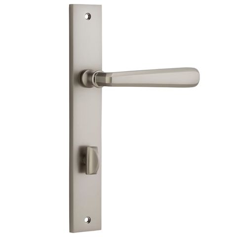 Door TRA14872P85 Lever Copenhagen Rect Priv Pr Sn Ctc85mm H240xw38xp61mm