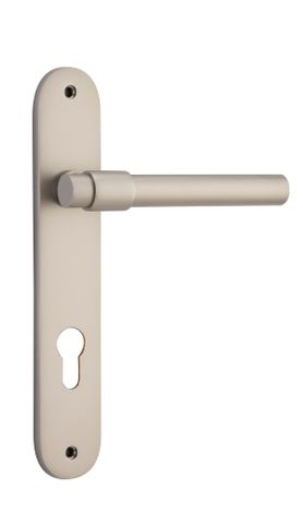 Door TRA14900E85 Lever Helsinki Oval Euro Pr Sn Ctc85mm H240xw40xp44mm