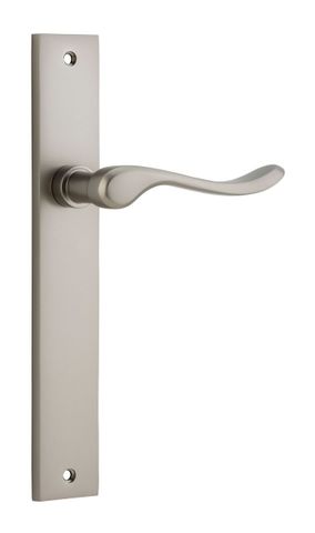 Door TRA14920 Lever Stirling Rectangular Latch Pr Sn H240xw38xp64mm