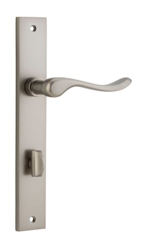 Door TRA14920P85 Lever Stirling Rect Priv Pr Sn Ctc85mm H240xw38xp64mm