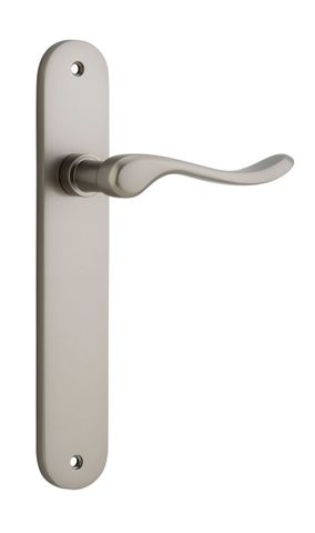 Door TRA14924 Lever Stirling Oval Latch Pr Sn H240xw40xp64mm
