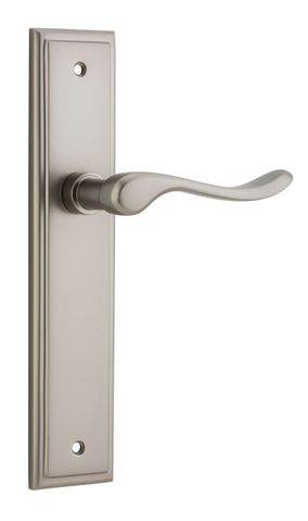 Door TRA14926 Lever Stirling Stepped Latch Pr Sn H237xw50xp64mm