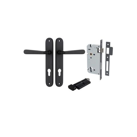 Door TRA12876KENTR60KT Lever Copenhagen Oval Euro Pair Mb CTC 85mm