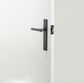 Door TRA12896 Lever Helsinki Rectangular Latch Pr Mb H240xw38xp44mm