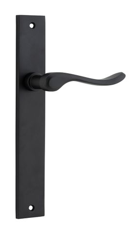 Door TRA12920 Lever Stirling Rectangular Latch Pr Mb H240xw38xp64mm