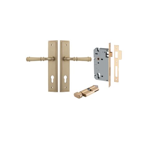 Dr TRA13242KENTR60KT Lvr Vrna Stepped Euro B/Brass CTC85 H240XW50XP59 Entr Kit