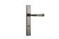 Door TRA13706P85 Lever Verona Rect Priv D/Nickel Ctc85mm H240xw38xp59mm