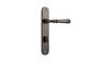 Door TRA13730P85 Lever Verona Oval Priv D/Nickel Ctc85mm H240xw40xp59mm