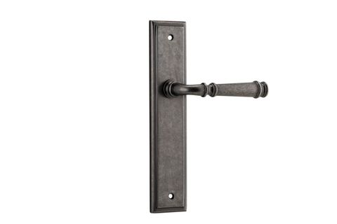 Door TRA13742 Lever Verona Stepped Latch D/Nickel H240xw50xp59mm