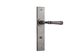 Dr TRA13786P85 Lvr Verona Chamfered Priv D/Nickel Ctc85mm H240xw50xp59mm