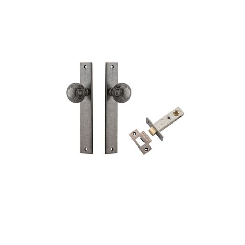 Dr TRA13824KPASS60 Knob Glfrd Rectg Latch Distress Nic H240XW38XP60 Psg Kit