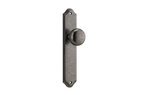 Door TRA13828 Knob Cambridge Shouldered Latch D/Nickel H240xw50xp67mm