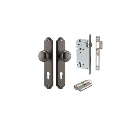Dr TRA13828KENTR60KK Knob Cmbrg Shdred Euro Distress Nic H240XW50XP67 Entr Kit