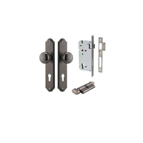 Dr TRA13828KENTR60KT Knob Cmbrg Shdred Euro Distress Nic H240XW50XP67 Entr Kit