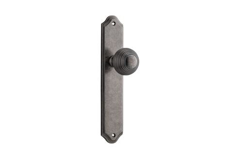 Door TRA13830 Knob Guildford Shouldered Latch D/Nickel H240xw50xp60mm