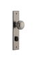 Door TRA13831P85 Knob Paddington Chamfered Privacy Distressed Nickel