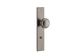 Door TRA13831P85 Knob Paddington Chamfered Privacy Distressed Nickel