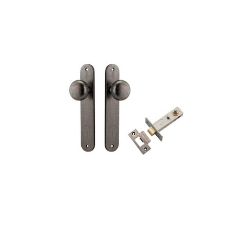 Dr TRA13834KPASS60 Knob Cmbrg Ovl Latch Distress Nic H240XW40XP67 Psg Kit