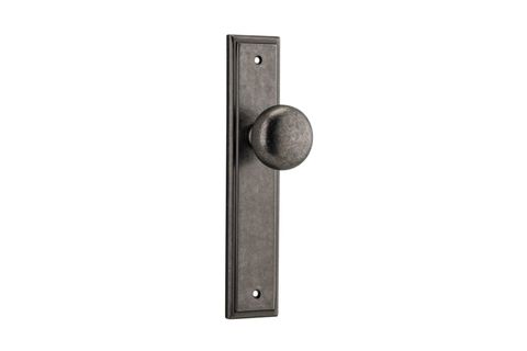 Door TRA13840 Knob Cambridge Stepped Latch D/Nickel H240xw50xp67mm