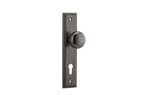 Dr TRA13840E85 Knob Cambridge Stepped Euro D/Nickel Ctc85mm H240XW50XP67