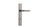 Door TRA13844P85 Lever Oslo Rect Priv D/Nickel Ctc85mm H240xw38xp57mm