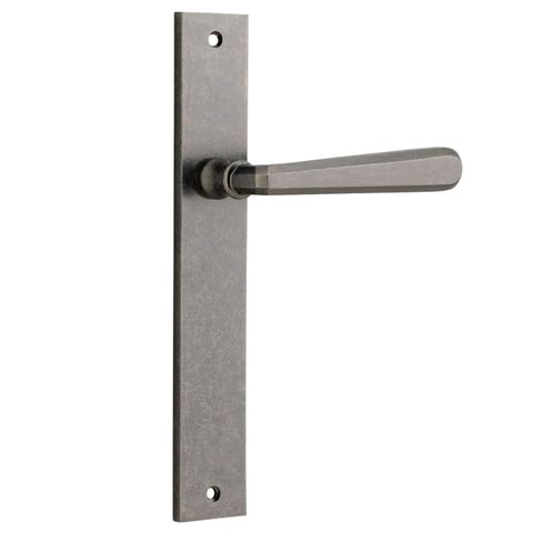 Door TRA13872 Lever Copenhagen Rect Latch Pr D/Nickel H240xw38xp61mm