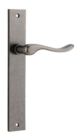 Door TRA13920 Lever Stirling Rect Latch Pr D/Nickel H240xw38xp64mm