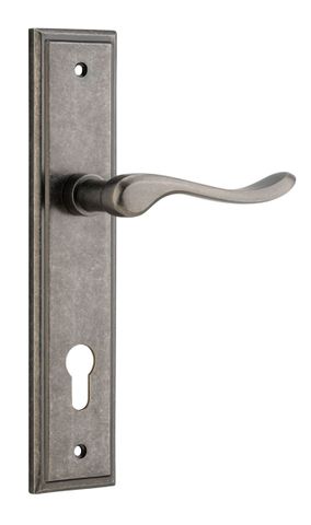 Dr TRA13926E85 Lvr Strlg Stepped Euro Pr D/Nickel Ctc85mm H237xw50xp64mm