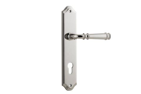 Door TRA14218E85 Lever Verona Shouldered Euro Pn Ctc85mm H240xw50xp59mm