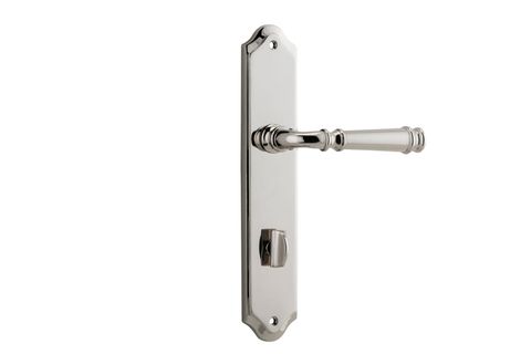 Door TRA14218P85 Lever Verona Shouldered Priv Pn Ctc85mm H240xw50xp59mm