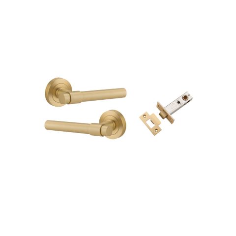 Iver Helsinki Round Rose Passage Lever Kit W/ Latch