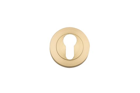 Iver Round Euro Escutcheons