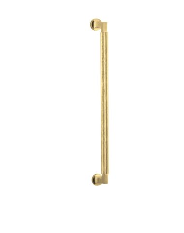 Pull TRA17155 Handle Brunswick Knurled Brushed Gold PVD L458XW22XP63