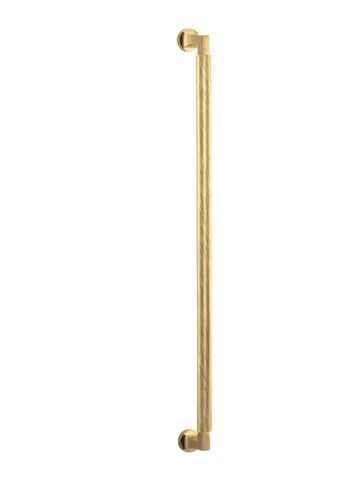 Pull TRA17156 Handle Brunswick Knurled Brushed Gold PVD L635XW22XP63