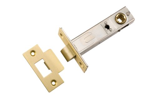Iver Hard Sprung Split Cam Tube Latch 70mm Backset