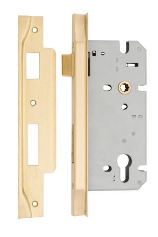 Iver Rebated 85mm Euro Mortice Locks 60mm Backset