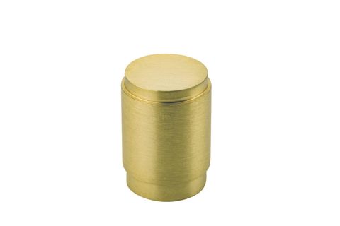 Iver TRA17196 Cupboard Knob Berlin P28mm X D20mm Brushed Gold Pvd
