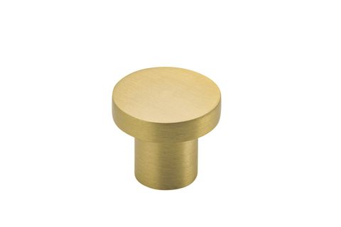 Iver TRA17438 Cupboard Knob Osaka Brushed Gold PVD P28mm X D32mm