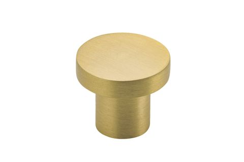 Iver TRA17439 Cupboard Knob Osaka Brushed Gold PVD P30mm X D38mm