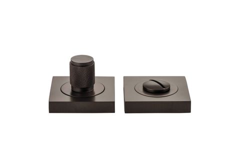 Iver TRA20001 Privacy Turn Brunswick Cfix Sqr Knurled Signature Brass
