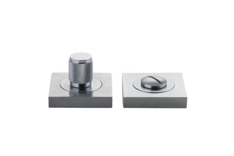 Iver TRA20005 Privacy Turn Brunswick Cfix Sqr Knurled Brushed Chrome