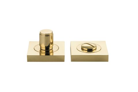Iver TRA20010 Privacy Turn Berlin Concealed Fix Square Polished Brass