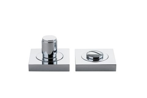 Privacy TRA20014 Turn Berlin Concealed Fix Square Polished Chrome