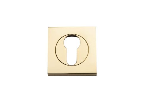 Escut TRA20020 Eu Sqr C/Fix Pair PB D52xp10mm