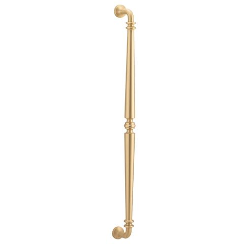 Pull TRA20059 Handle Sarlat B/Brass L635xw32xp72mm Bp35mm Ctc600mm