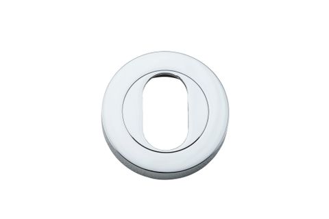 Escutcheon TRA20064 Oval Round Pair CP D52xp10mm