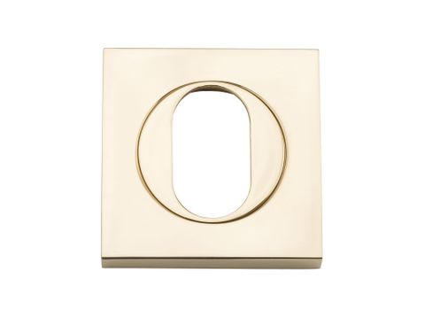 Escut TRA20100 Oval Sqr Pair PB H52xw52xp10mm