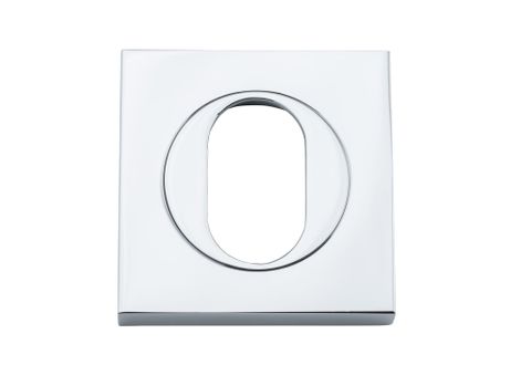 Escut TRA20104 Oval Sqr Pair CP H52xw52xp10mm
