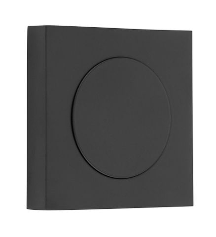 Blank TRA20293 Rose Square Matt Black H52xw52xp10mm
